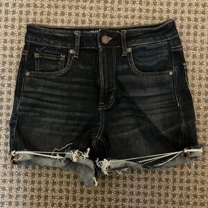 American Eagle Dark Wash Jean Shorts